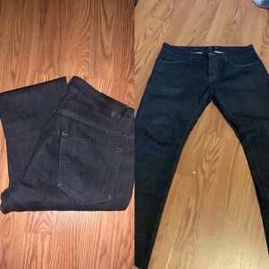 TOPMAN Black Jeans US 34 (stretch skinny fit)